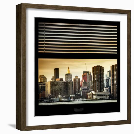 View from the Window - Manhattan-Philippe Hugonnard-Framed Photographic Print