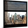 View from the Window - Manhattan-Philippe Hugonnard-Mounted Premium Photographic Print