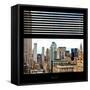 View from the Window - Manhattan-Philippe Hugonnard-Framed Stretched Canvas