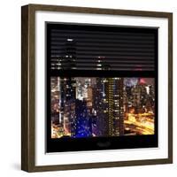 View from the Window - Manhattan-Philippe Hugonnard-Framed Photographic Print