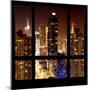 View from the Window - Manhattan-Philippe Hugonnard-Mounted Photographic Print