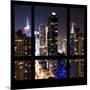 View from the Window - Manhattan-Philippe Hugonnard-Mounted Photographic Print