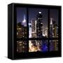 View from the Window - Manhattan-Philippe Hugonnard-Framed Stretched Canvas