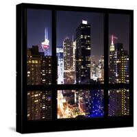 View from the Window - Manhattan-Philippe Hugonnard-Stretched Canvas