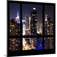 View from the Window - Manhattan-Philippe Hugonnard-Mounted Photographic Print