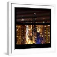 View from the Window - Manhattan-Philippe Hugonnard-Framed Photographic Print