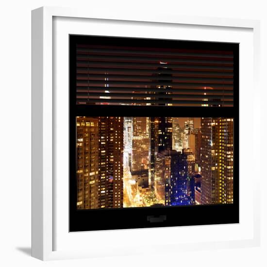 View from the Window - Manhattan-Philippe Hugonnard-Framed Photographic Print