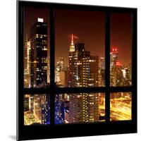 View from the Window - Manhattan-Philippe Hugonnard-Mounted Photographic Print