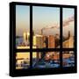 View from the Window - Midtown Manhattan at Sunset-Philippe Hugonnard-Stretched Canvas