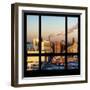 View from the Window - Midtown Manhattan at Sunset-Philippe Hugonnard-Framed Photographic Print