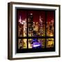 View from the Window - Midtown Manhattan Night-Philippe Hugonnard-Framed Photographic Print