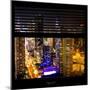 View from the Window - Midtown Manhattan Night-Philippe Hugonnard-Mounted Photographic Print