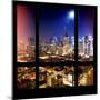 View from the Window - Midtown Manhattan Night-Philippe Hugonnard-Mounted Photographic Print