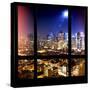 View from the Window - Midtown Manhattan Night-Philippe Hugonnard-Stretched Canvas