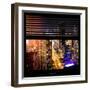 View from the Window - Midtown Manhattan Night-Philippe Hugonnard-Framed Photographic Print