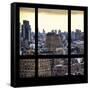 View from the Window - Midtown Manhattan-Philippe Hugonnard-Framed Stretched Canvas