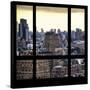 View from the Window - Midtown Manhattan-Philippe Hugonnard-Stretched Canvas