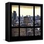 View from the Window - Midtown Manhattan-Philippe Hugonnard-Framed Stretched Canvas