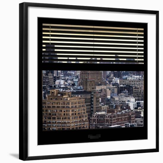 View from the Window - Midtown Manhattan-Philippe Hugonnard-Framed Photographic Print