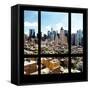 View from the Window - Midtown Manhattan-Philippe Hugonnard-Framed Stretched Canvas
