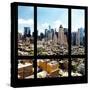 View from the Window - Midtown Manhattan-Philippe Hugonnard-Stretched Canvas