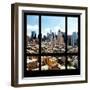 View from the Window - Midtown Manhattan-Philippe Hugonnard-Framed Photographic Print