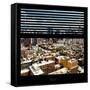 View from the Window - Midtown Manhattan-Philippe Hugonnard-Framed Stretched Canvas