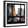 View from the Window - New York Architecture-Philippe Hugonnard-Framed Photographic Print