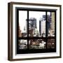 View from the Window - New York Architecture-Philippe Hugonnard-Framed Photographic Print