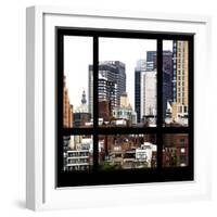 View from the Window - New York Architecture-Philippe Hugonnard-Framed Photographic Print