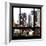 View from the Window - New York Architecture-Philippe Hugonnard-Framed Photographic Print