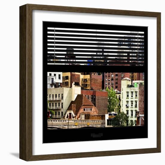 View from the Window - New York Architecture-Philippe Hugonnard-Framed Photographic Print