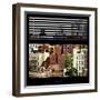 View from the Window - New York Architecture-Philippe Hugonnard-Framed Photographic Print