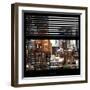 View from the Window - New York Architecture-Philippe Hugonnard-Framed Photographic Print