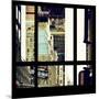 View from the Window - New York Architecture-Philippe Hugonnard-Mounted Photographic Print