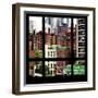 View from the Window - New York Architecture-Philippe Hugonnard-Framed Photographic Print