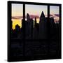 View from the Window - New York at Sunrise-Philippe Hugonnard-Stretched Canvas