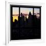 View from the Window - New York at Sunrise-Philippe Hugonnard-Framed Photographic Print