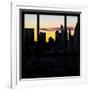 View from the Window - New York at Sunrise-Philippe Hugonnard-Framed Photographic Print