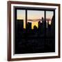 View from the Window - New York at Sunrise-Philippe Hugonnard-Framed Photographic Print