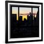 View from the Window - New York at Sunrise-Philippe Hugonnard-Framed Photographic Print