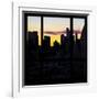 View from the Window - New York at Sunrise-Philippe Hugonnard-Framed Photographic Print