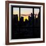 View from the Window - New York at Sunrise-Philippe Hugonnard-Framed Photographic Print