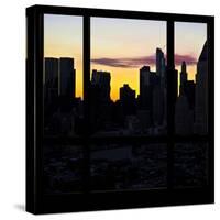 View from the Window - New York at Sunrise-Philippe Hugonnard-Stretched Canvas