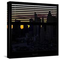 View from the Window - New York at Sunrise-Philippe Hugonnard-Stretched Canvas