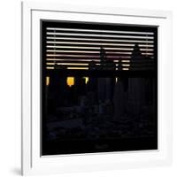 View from the Window - New York at Sunrise-Philippe Hugonnard-Framed Photographic Print