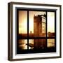 View from the Window - New York Building Sunset-Philippe Hugonnard-Framed Photographic Print