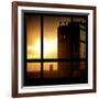 View from the Window - New York Building Sunset-Philippe Hugonnard-Framed Photographic Print