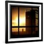 View from the Window - New York Building Sunset-Philippe Hugonnard-Framed Photographic Print