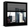 View from the Window - New York Buildings-Philippe Hugonnard-Framed Stretched Canvas